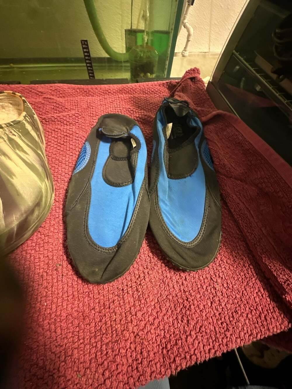 Pro Spirit Blue and Black Slip-On Water Shoes